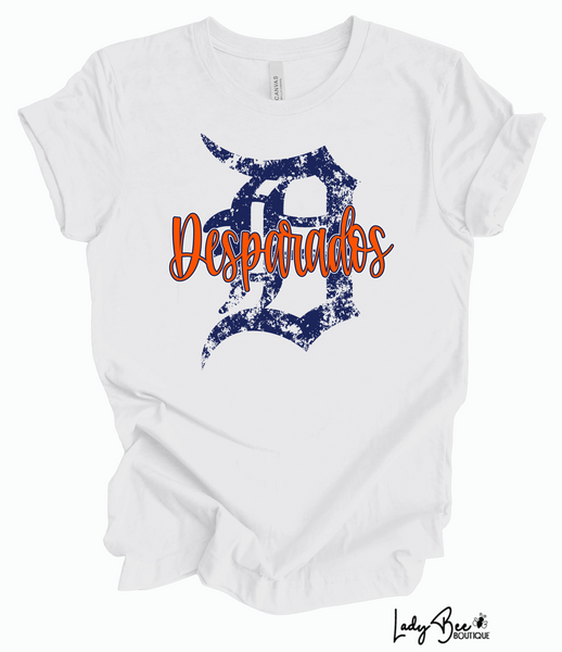 Desperados D- T-Shirt- WHITE