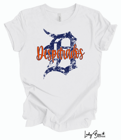 Desperados D- T-Shirt- WHITE