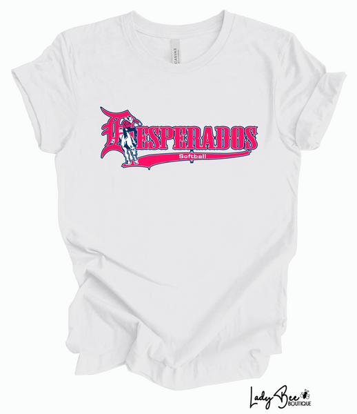 Lady Desperados- T-Shirt White