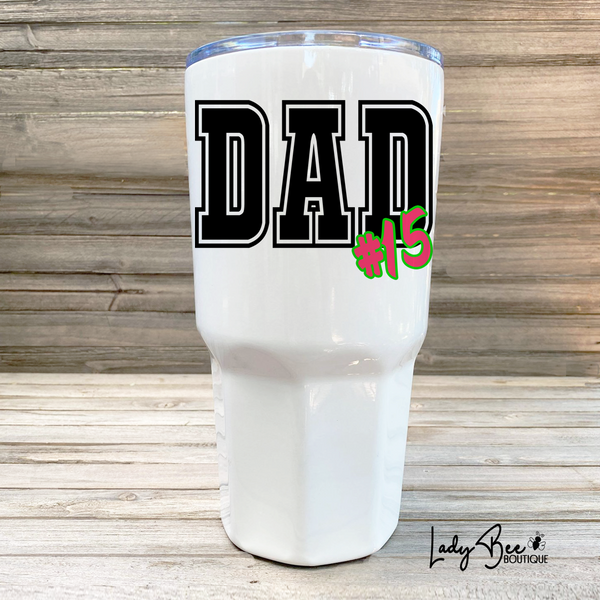 Polka Circles 30oz Tumbler