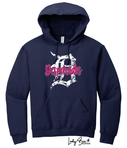 Lady Desperados Vintage D Hoodie-Ladies