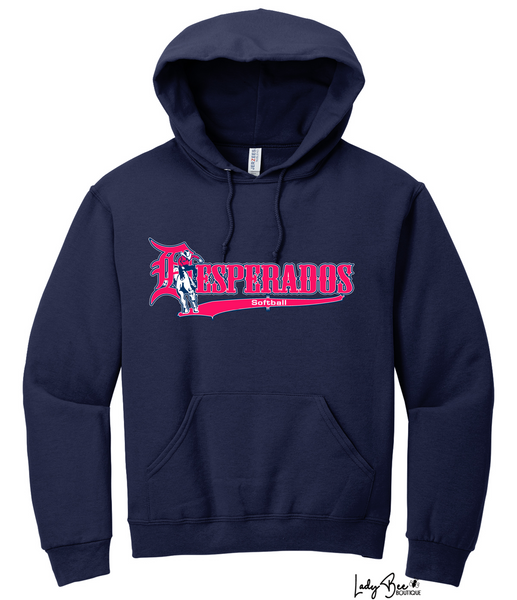 Lady Desperados Hoodie- NAVY