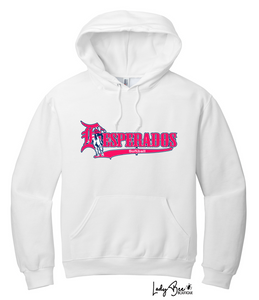 Lady Desperados Hoodie- WHITE