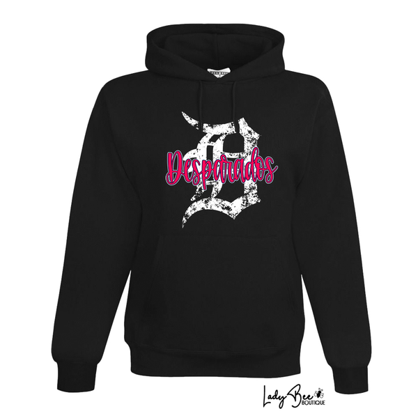 Lady Desperados Vintage D Hoodie-Ladies