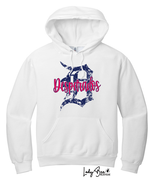 Lady Desperados Vintage D Hoodie-Ladies
