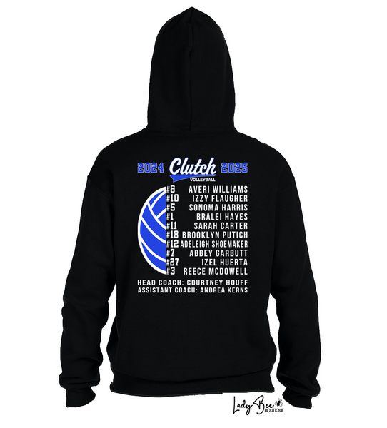 Clutch Volleyball Hoodie Sweatshirt