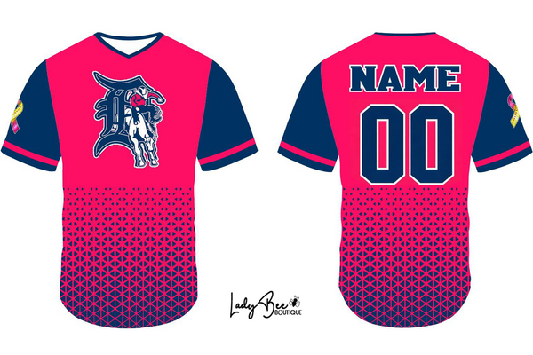 Mother's Day Player Jersey- V Neck
