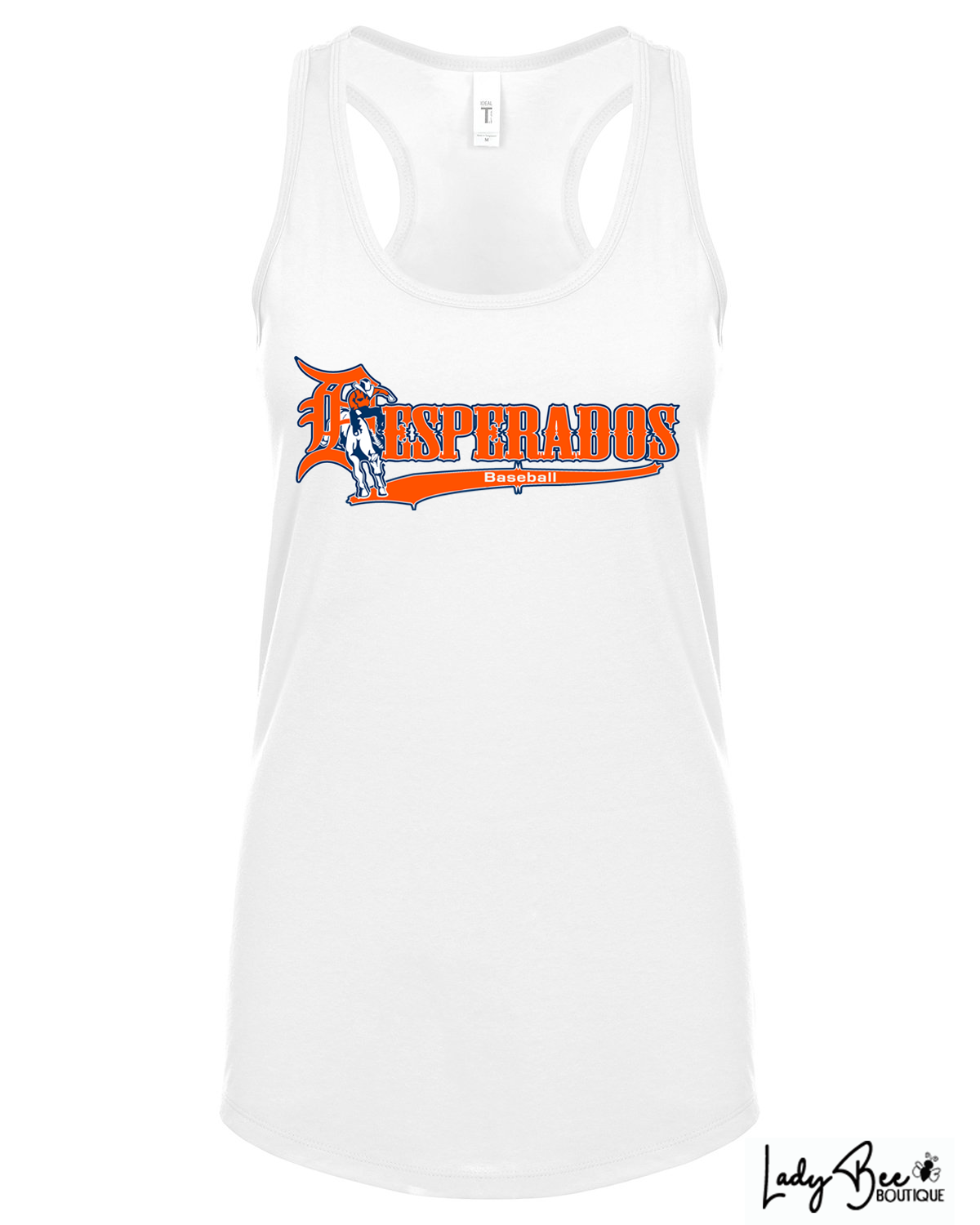 Desperados- Woman's Tank- WHITE
