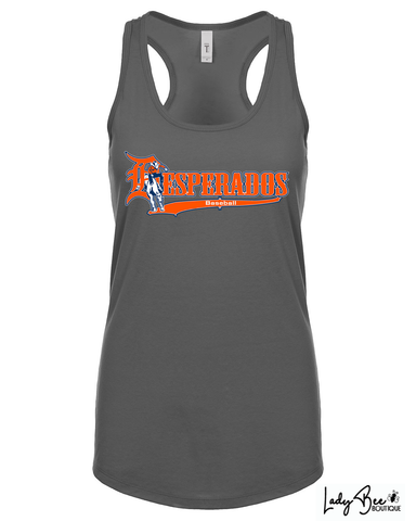 Desperados- Woman's Tank- DARK GRAY