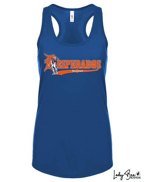 Desperados- Woman's Tank- ROYAL