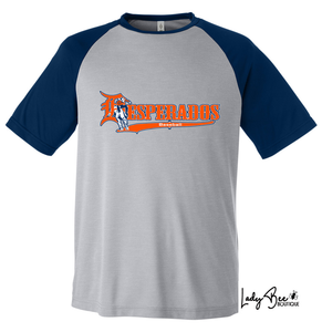 Desperados- Fast Dry Shirt- GRAY WITH NAVY SLEEVE