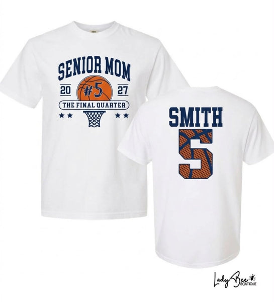 The Final Chapter- FMHS Basketball Senior MOM Shirt