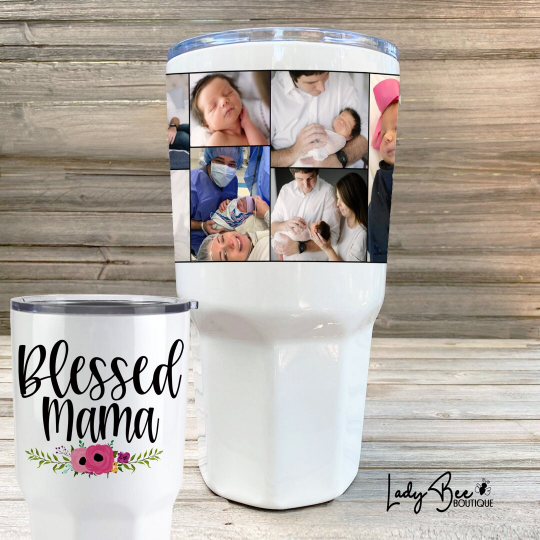 Photo Collage Tumbler