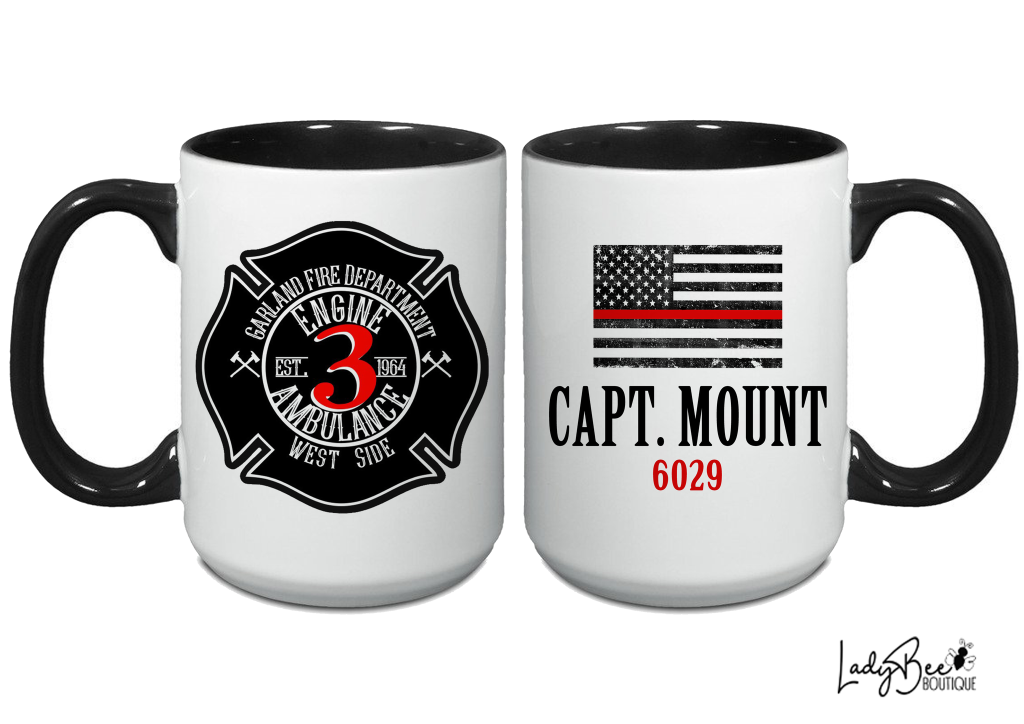 Custom Order: Garland Fire Dept.