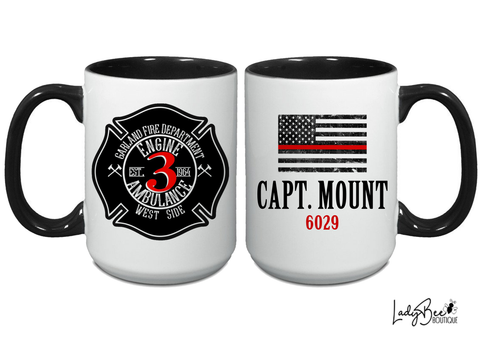Custom Order: Garland Fire Dept.