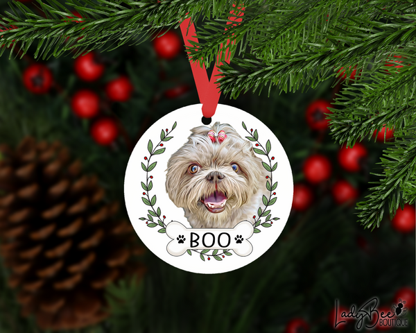 Custom Pet Ceramic Ornament