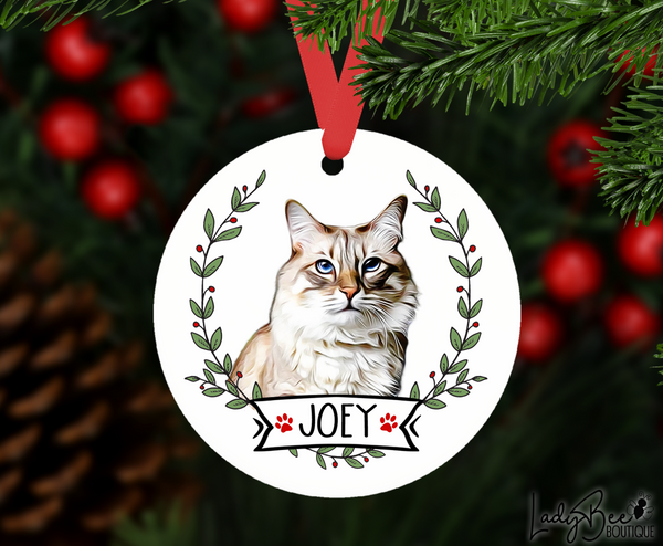 Custom Pet Ceramic Ornament