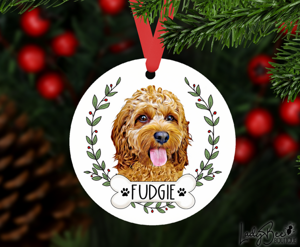 Custom Pet Ceramic Ornament