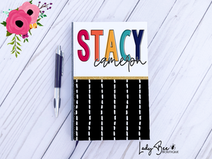 Custom Name Notebook