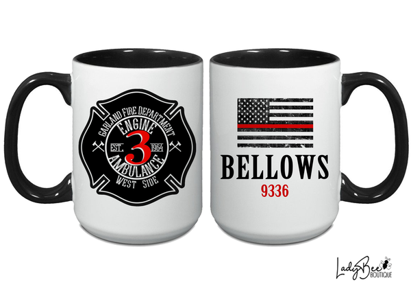 Custom Order: Garland Fire Dept.