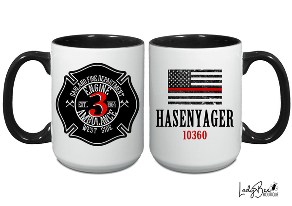 Custom Order: Garland Fire Dept.
