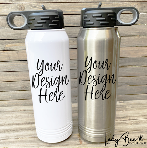 Custom 32oz Water Bottle