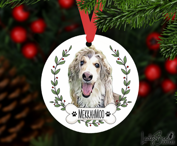 Custom Pet Ceramic Ornament