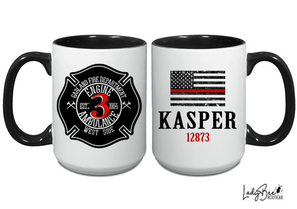 Custom Order: Garland Fire Dept.