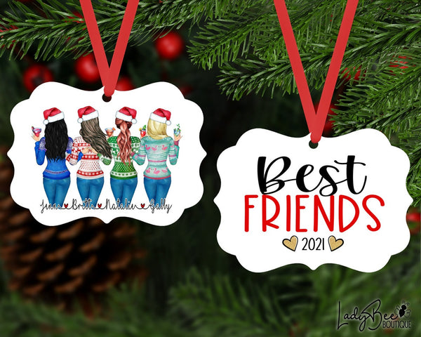 Christmas Best Friend Ornament