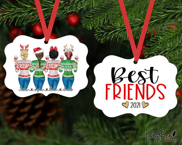 Christmas Best Friend Ornament