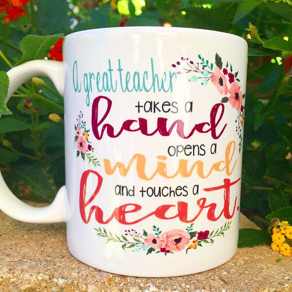 A Great Teacher - LadyBee Boutique Mugs